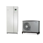 Nibe F2050-6 och VVM 225 Luft-vattenvärmepump inklusive Monterat & Klart