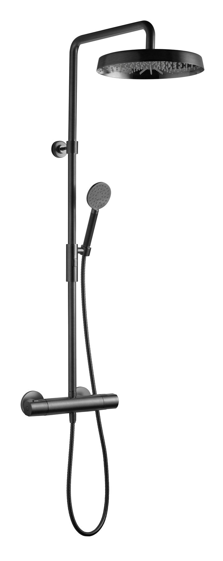 Tapwell arm7200-160 Brushed Black Chrome