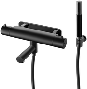 Tapwell EVM026 mattsvart badkarsblandare 160 cc inklusive Monterat & Klart