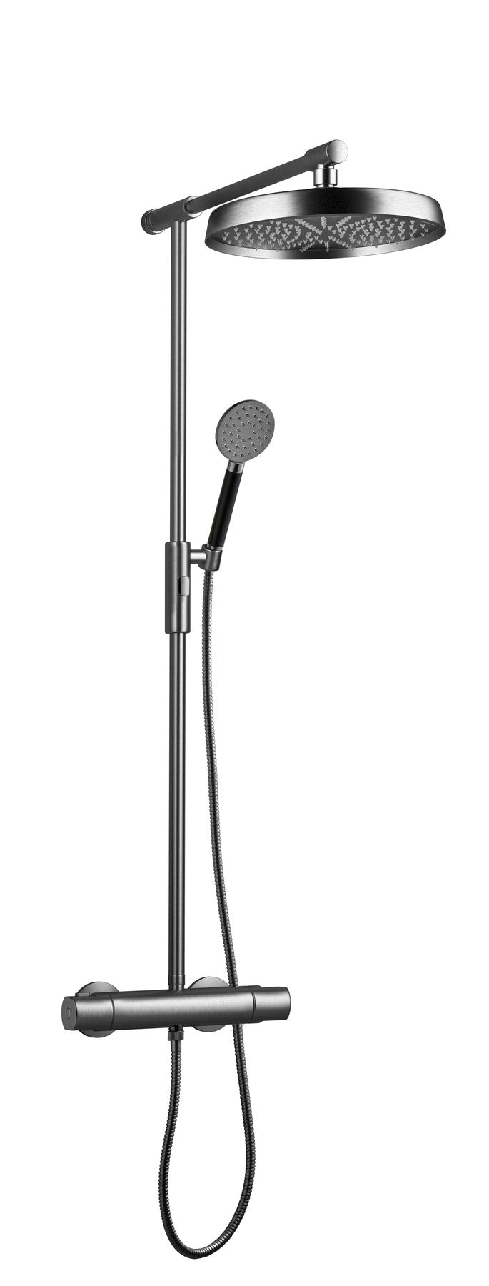 Tapwell arm300-160 Brushed Black Chrome