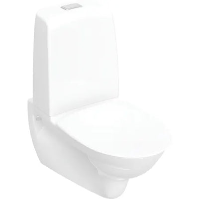 Ifö Spira 6293 vägghängd WC dubbelspolning, med synlig cistern inklusive Monterat & Klart