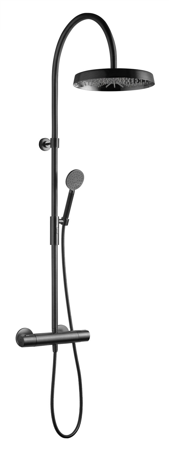 Tapwell arm7300-160 Brushed Black Chrome