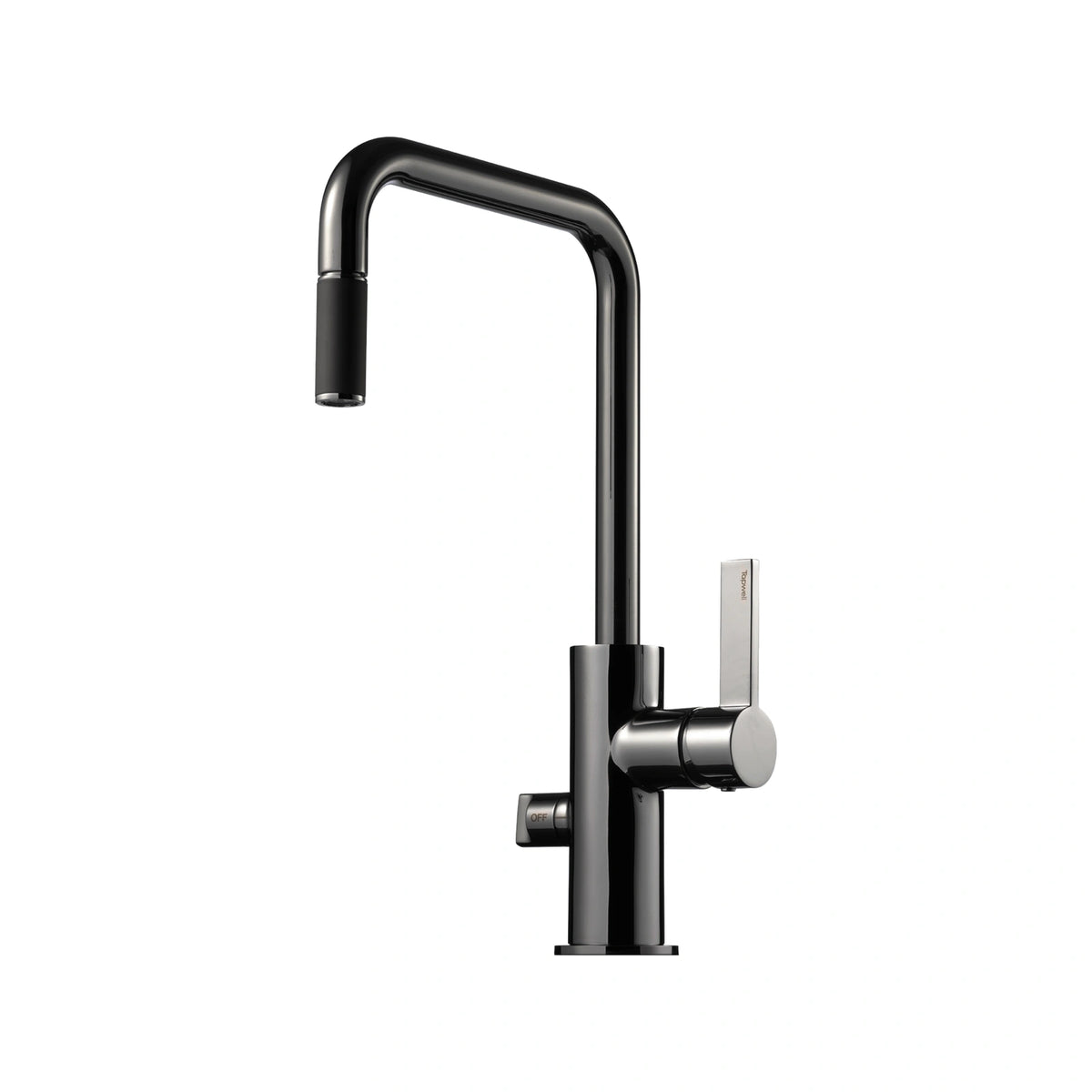Tapwell ARM887 köksblandare Black Chrome – Monterat & Klart